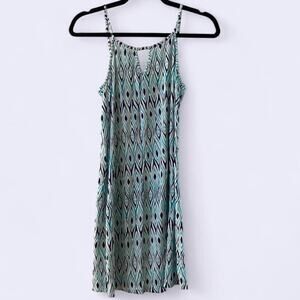 Tart Slip Dress Blue & white Baby doll dress cami slip dress with open back